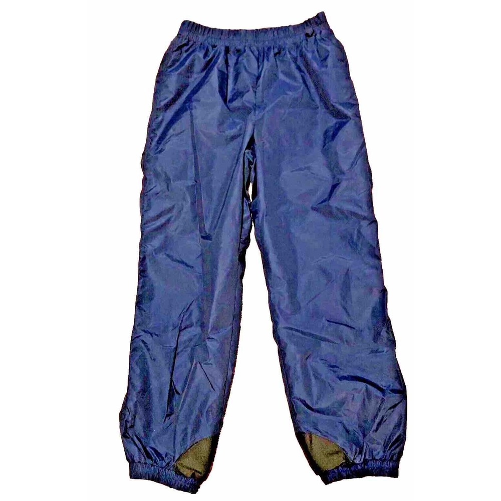 Columbia Men's Large Navy Blue Snow Pants Ski Snowboard Adjustable Waist Pockets